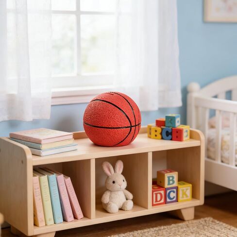LANKIN Basketball Piggy Bank for Kids Shatterproof Money Bank for Boys and Girls Unbreakable PVC Coin Bank for Children Room Decor Birthday (Small Size) in Saudi Arabia