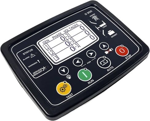 D300 MK2/MK3 Controller Panel with D-300 Diesel Generator Control Module & Genset Unit Parts in Kuwait