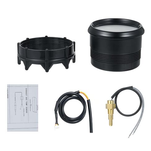 Cosiki Water Temperature Gauge, LED Digital Coolant Temperature Meter, Car Truck Sensor with 20 120C Range, Ideal for Motorcycle SUV in Kuwait