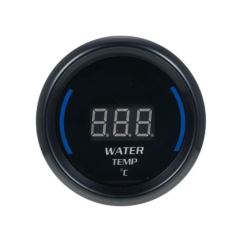 Cosiki Water Temperature Gauge, LED Digital Coolant Temperature Meter, Car Truck Sensor with 20 120C Range, Ideal for Motorcycle SUV in Kuwait
