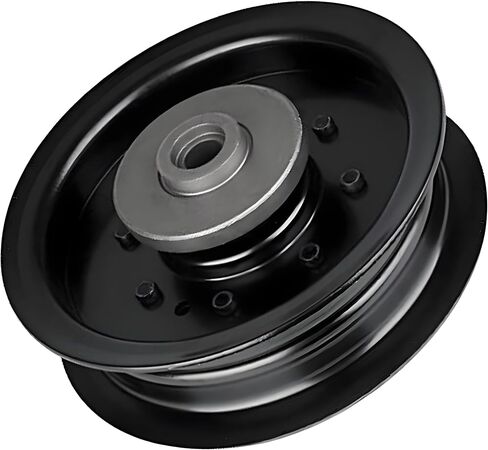 532196104 Idler Pulley Compatible for Craftsman/Hus qvarna/Pou LAN - Flat Idler Pulley 196104 197380 532197380, Fits 42" 46" 48" 54" Deck, Replaces AYP 197379 & OEM 532196106 in Saudi Arabia