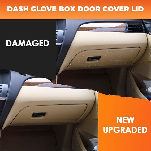51166839001 Beige Dash Glove Box Door Cover Lid Compatible with X3 X4 F25 F26 2011-2018 in Kuwait