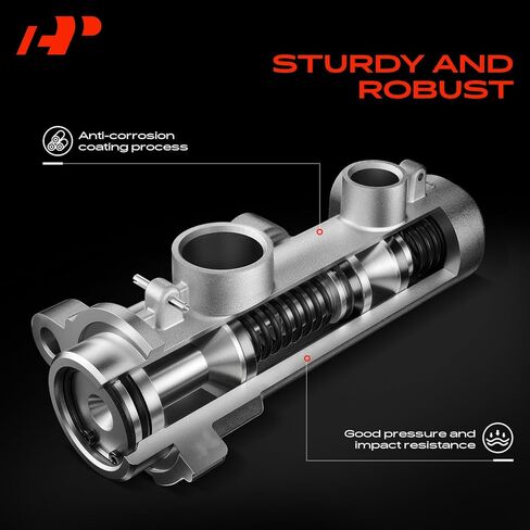 A-Premium Brake Master Cylinder with Reservoir and Cap Compatible with Ford, Lincoln and Mercury Vehicles - Anglia, Deluxe, F1, Prefect, Sedan Delivery, Standard, Super Deluxe, Taunus, Series 19A in Kuwait