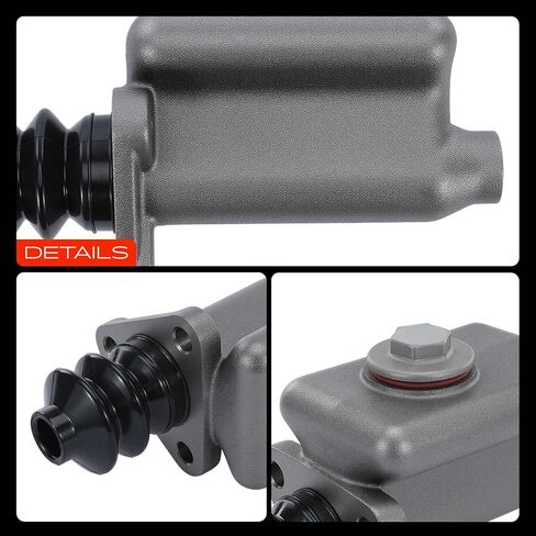 A-Premium Brake Master Cylinder with Reservoir and Cap Compatible with Ford, Lincoln and Mercury Vehicles - Anglia, Deluxe, F1, Prefect, Sedan Delivery, Standard, Super Deluxe, Taunus, Series 19A in Kuwait