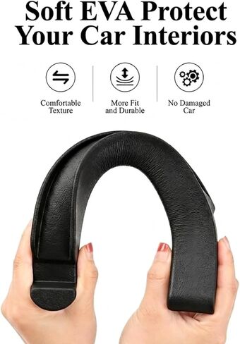 Car Seat Gap Filler with Hook, Seat Gap Filler Organizer Universal Fit Crevice Blocker Plug to Fill Gap Between Seat and Console Stop Things from Dropping 2 Pack in Saudi Arabia