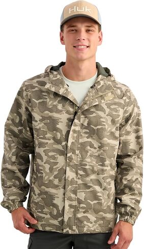 HUK Men's Storm Jacket, Heavy Duty Fishing Rain Coat in Saudi Arabia