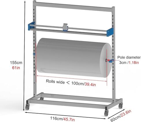 Bubble Wrap Dispenser with Cutter and Brake for Efficient Packing and Moving in Saudi Arabia