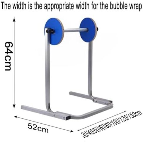 Bubble Wrap Roll Dispenser, Floorstanding Stand for Packing and Shipping in Saudi Arabia