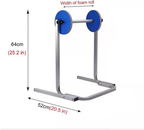 Multi-Purpose Vertical Support Folding Bubble Wrap Dispenser for Warehouse Adjustable for Bubble Film Width (40cm) - Ideal for Storage and Packing Solutions in Saudi Arabia