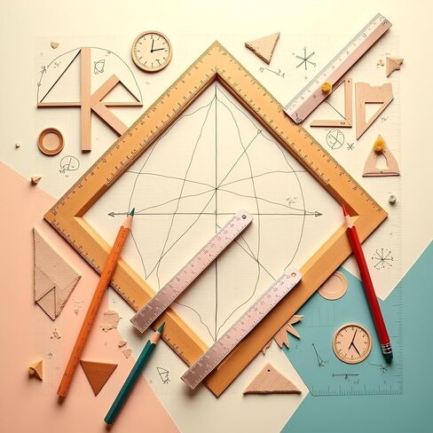 2Pcs Rose Gold Ruler, Metal Drawing Ruler, Brass Straight, Unisex Learning Measuring Bookmark Stationery for School Office Math Geometry Gift Drafting Tools and Kits in Kuwait