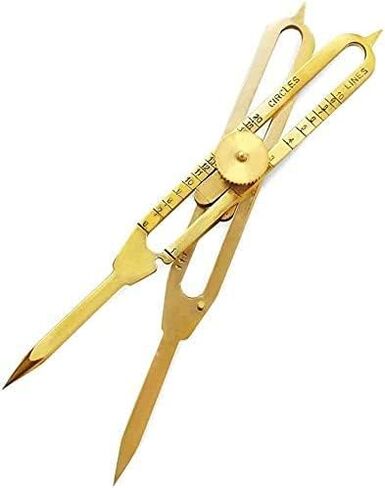 Solid Brass Divider Drafting Proportional Tool 6" Navigational Compass Caliper in Saudi Arabia