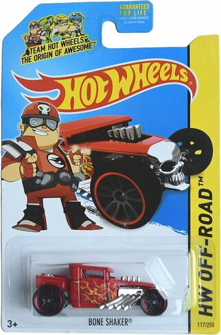 Hot Wheels Bone Shaker, Team 117/250 [red] in Kuwait