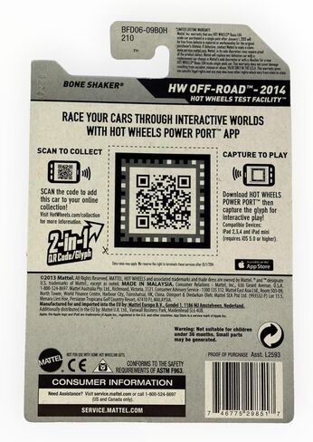 Hot Wheels Bone Shaker, Team 117/250 [red] in Kuwait