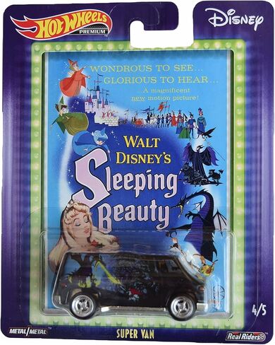 Hot Wheels Super Van, [Black] Sleeping-Beauty 4/5 in Kuwait