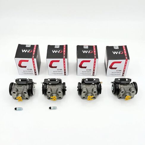 Brake Wheel Cylinder Full Set of 4 Rear 1-5/16" RIGHT + LEFT FOR ISUZU NQR NRR NPR NPR-HD 4HE1 4.8L 4JJ1 3.0L 4HK1 5.2L 2003-2021 in Kuwait