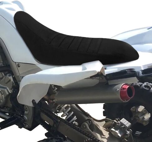 غطاء مقعد شريطي مانع للانزلاق مناسب لـ Raptor 700 700R 2006-2024 غطاء وسادة مقعد جلد ناعم مقاوم للماء in Kuwait