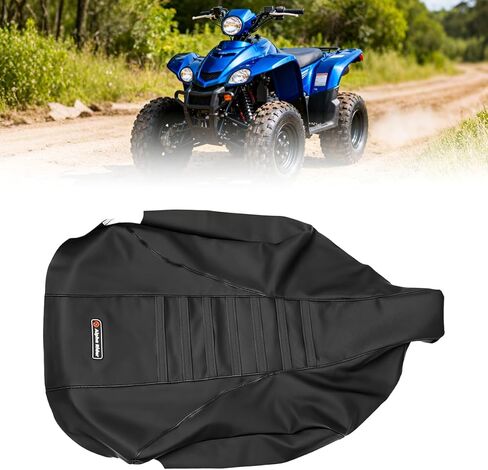 MOTOQUEEN for Suzuki LTZ 400 Z400 2003-2008 ATV Seat Cover Seat Protector - Black in Kuwait
