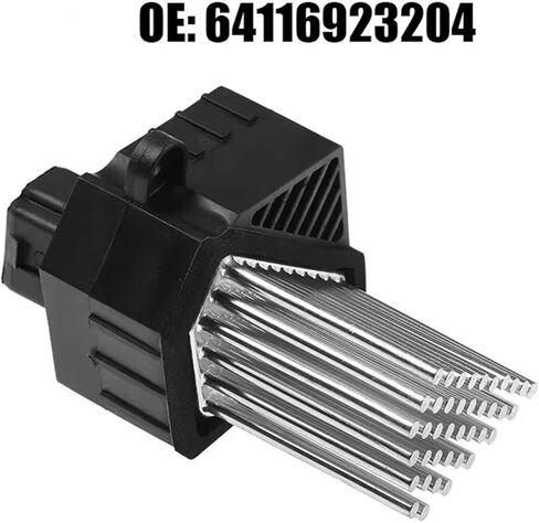 Compatible with BMW E36 E46 E39 E83 X3 E53 X5 Car Heater Motor Blower Resistor 6411-6923-204 64116923204 64116929540 64118383835 Blower Motor Resistor in Kuwait