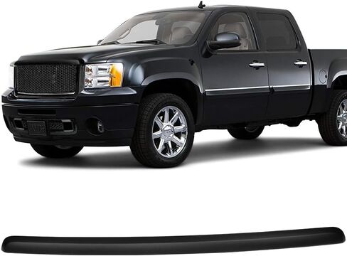 IKON MOTORSPORTS، شبكة متوافقة مع 2007-2013 GMC Sierra 1500 Denali، قالب غطاء أمامي من البلاستيك ABS من الكروم، 2008 2009 2010 2011 2012 in Kuwait