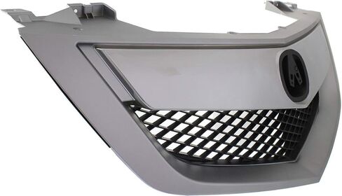 Garage-Pro Grille Compatible with 2010-2013 Acura MDX Painted Silver Shell and Insert with Upper Bar with Technology Package Model in Kuwait