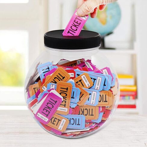 Large Coin Bank Jar, Big Clear Plastic Coin Money Tip Change Saving Piggy Jar with Silver Slotted Lid, 2 Placement Methods Large Plastic Coins Piggy Money Change Clear Bank for Adults Teens in Kuwait