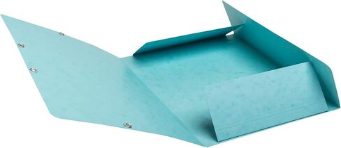 Exacompta - Ref 55270E - Pack of 4 Skandi Elastic folders - 3 Flap Pockets - in Glossy Card 400 g/m2 - Size 24 x 32 cm for A4 documents - Assorted Colours in Kuwait