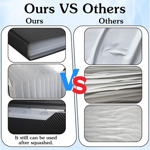 2pcs Expanding File Folders,13 Pockets Accordion File Organizer Document Organizer with Elastic Buckles Closure,A4 Paper Document Organizer for Home School Office in Kuwait