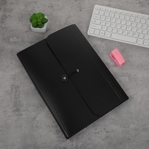 2pcs Expanding File Folders,13 Pockets Accordion File Organizer Document Organizer with Elastic Buckles Closure,A4 Paper Document Organizer for Home School Office in Kuwait