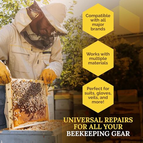 Garment Repair Kit & Sewing Supplies for Beekeepers - Sewing Kit for Adults - Portable Sewing Kit for Beekeeping - Sewing Repair Kit in Saudi Arabia