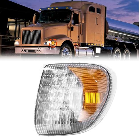 LED Turn Signal Light Assembly Fit for International 9200 9200i 9400 9400i 5900 5900i, Driver Side Left, Durable Replacement Lamp in Saudi Arabia