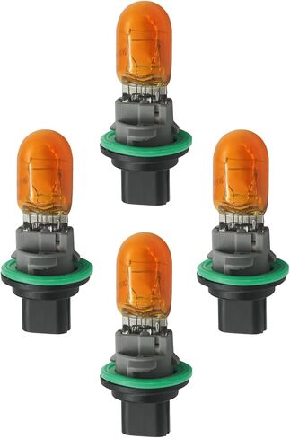 4PCS 68186725AB Turn Signal Light Sockets & Bulbs Compatible with Dodge Dart 2013-2016 Replace L07442NALL-Amber in Kuwait