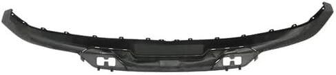 Front Lower Bumper Valance & Chrome Skid Plate Set Compatible With 2016-2019 Chevy Silverado 1500 With Z71 Packag With Tow Hook Holes OE Replace for 84029815 23243083 16 17 18 19 in Kuwait