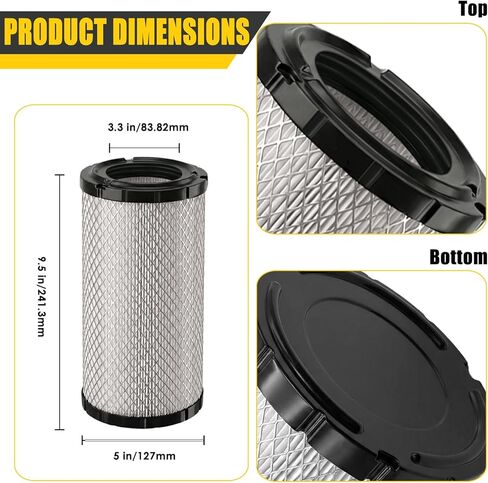 2 Pack 715900394 Air Filter Replacement for Can-Am Defender Traxter HD5 HD8 HD7 HD9 HD10 Maverick Sport/Trail 1000 700 800 800R Commander 700,Replaces AF25890-2 CM-8016 in Saudi Arabia