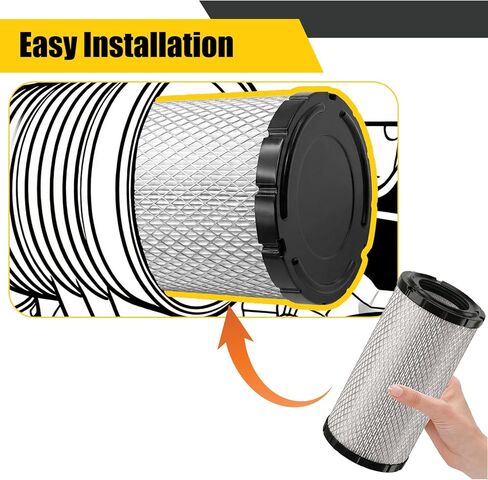 2 Pack 715900394 Air Filter Replacement for Can-Am Defender Traxter HD5 HD8 HD7 HD9 HD10 Maverick Sport/Trail 1000 700 800 800R Commander 700,Replaces AF25890-2 CM-8016 in Saudi Arabia