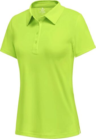 PINSPARK Womens 4 Buttons Golf Polo Shirts UPF 50+ Quick Dry Athletic Tennis Tops Collared Pickleball T Shirt in Saudi Arabia