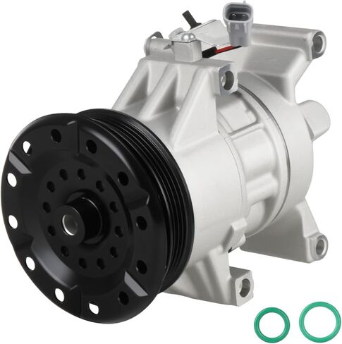 AC Compressor with Clutch Fit for 2004 2005 2006 Scion xA 1.5L, 2004 2005 2006 Scion xB 1.5L, Replace CO 11034C, Air Condition automotive replacement in Kuwait