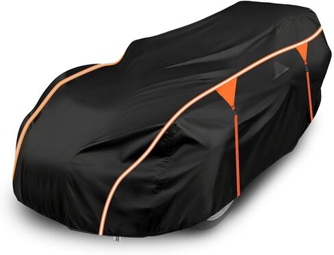 غطاء كامل لـ Polaris for Slingshot S SL SLR R مع سقف 2019-2025 420D أكسفورد قماش مقاوم للماء مقاوم للرياح جميع أغطية حماية الطقس لملحقات المقلاع in Kuwait