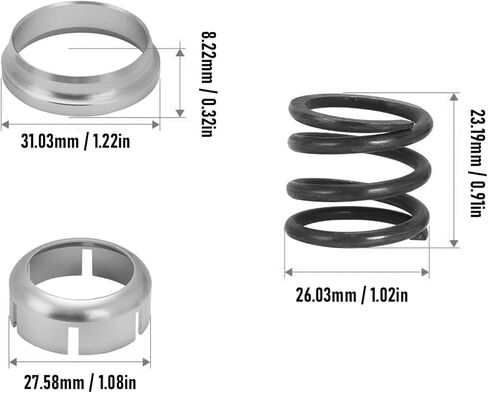 Steering Column Bearing Kit, Tilt Steering Column Upper Bearing Kit, Shaft Repair for Pickup 1972 to 2002 in Kuwait
