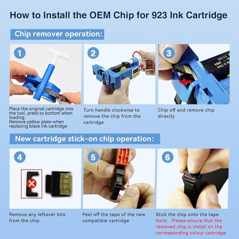 Compatible for HP 923 Ink Cartridges Combo Pack 4 Pack Replacement for HP 923 Ink for HP OfficeJet Pro 8135e 8139e 8138e 8125e 8128e 8122e 8130 8120 Printer Ink Cartridges Black Cyan Magenta Yellow in Saudi Arabia