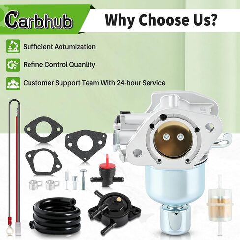 Carbhub Carburetor 16-853-19-S Compatible with 7000 Series KT745 KT740 KT735 KT725 23HP 24HP 25HP 26HP Engine Replaces Part Number 16 853 19S, 16-853-19S in Kuwait