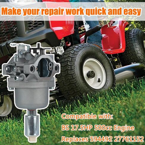 Carburetor for Briggs & Stratton 594492 17.5hp 500cc Engine Replaces Parts# 27761152 in Saudi Arabia
