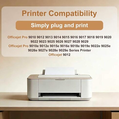 962XL Ink Cartridges Replacements for HP 962 Ink Cartridges Combo Pack (4 Pack), Compatible with HP OfficeJet Pro 9025e 9018 9010 9015 9025 Printers Ink, 962 Black and 962 Color, Updated with V19.7.1 in Saudi Arabia