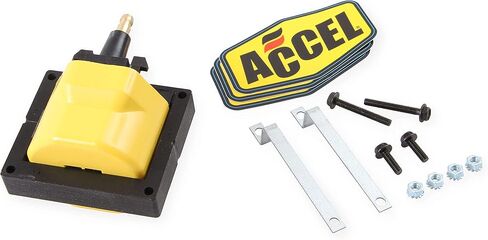 ACCEL (ACC 140011) GM HEI Remote Mount Super Coil , Yellow in Kuwait