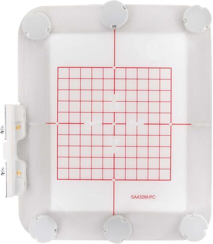 Brewland Magnetic Embroidery Hoop for Brother SE725 SE700 SE600 SE625 PE535 PE545 PE550D NS1750D NS1850D LB5000 Babylock Aurora Sofia Sofia 2 Verve Embroidery Machine (4"x4", BLSA432M) in Saudi Arabia