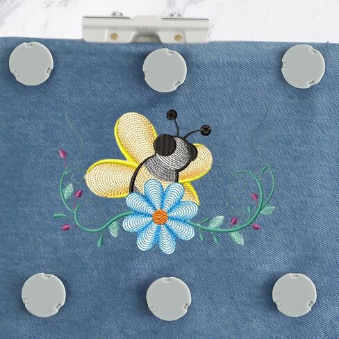 Brewland Magnetic Embroidery Hoop for Brother SE725 SE700 SE600 SE625 PE535 PE545 PE550D NS1750D NS1850D LB5000 Babylock Aurora Sofia Sofia 2 Verve Embroidery Machine (4"x4", BLSA432M) in Saudi Arabia