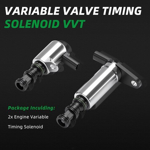 2PC Intake&Exhaust Variable Valve Timing VVT Solenoid,for Chrysler Grand Caravan Pacifica Voyager,for Dodge Durango,for Jeep Gladiator Grand Cherokee Wrangler,for Ram 1500,3.6L 16-23 in Kuwait