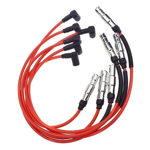 وصلات اشتعال متوافقة مع VW for Transporter T3 1979-1986 021998031 021998031A 021998031D طقم كابل سلك توصيل الإشعال in Kuwait