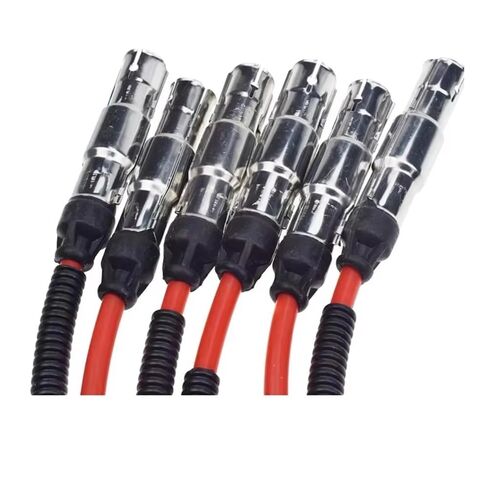 وصلات اشتعال متوافقة مع VW for Transporter T2 1973-1975 021998031 021998031A 021998031D طقم كابل سلك توصيل الإشعال in Kuwait