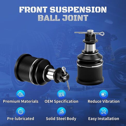 Set of 2 Front Lower Ball Joint Compatible with Honda Accord & Acura TSX 2003 2004 2005 2006 2007 2008 Suspension Ball Joints Replaces K80228, 51220SDAA02, 51210SDAA01 in Kuwait