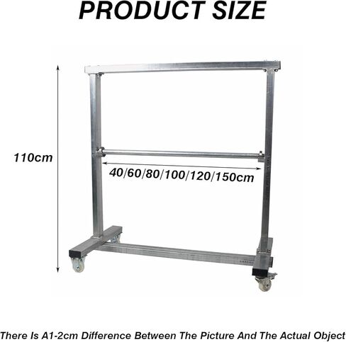 Bubble Wrap Roll Dispenser with Wheels and Stand, Manual Cushion Foam Holder for Packaging, Moving, and Shipping in Kuwait